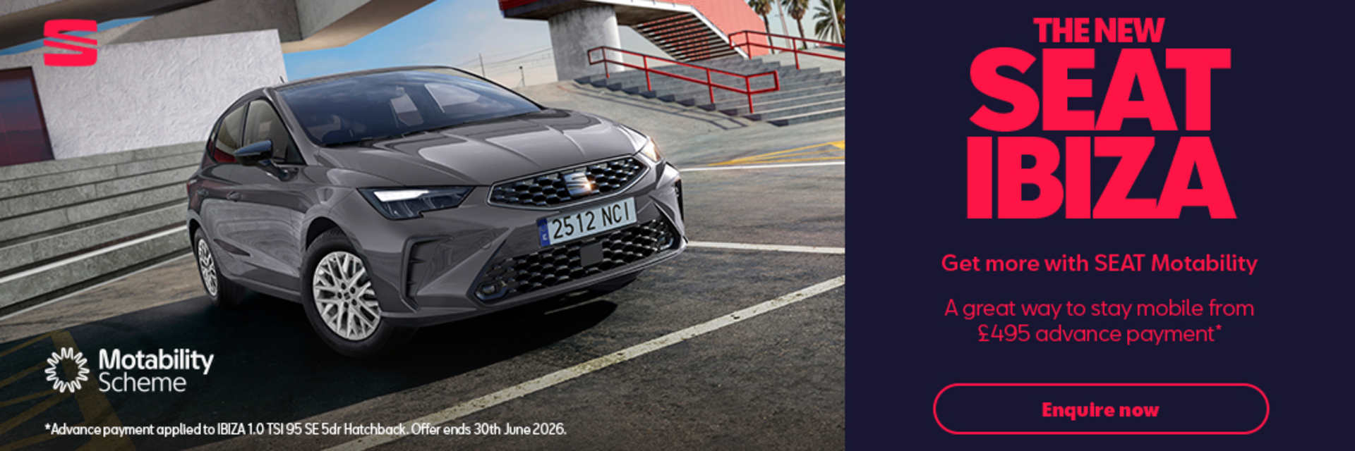 SEAT Ibiza Motability