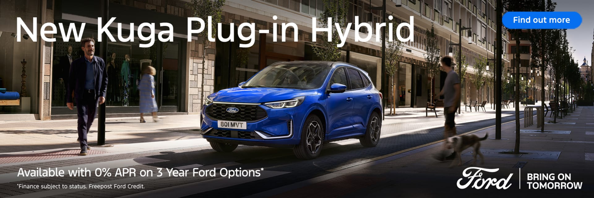 New Kuga Plug-in Hybrid 0% APR 3yr Ford Options