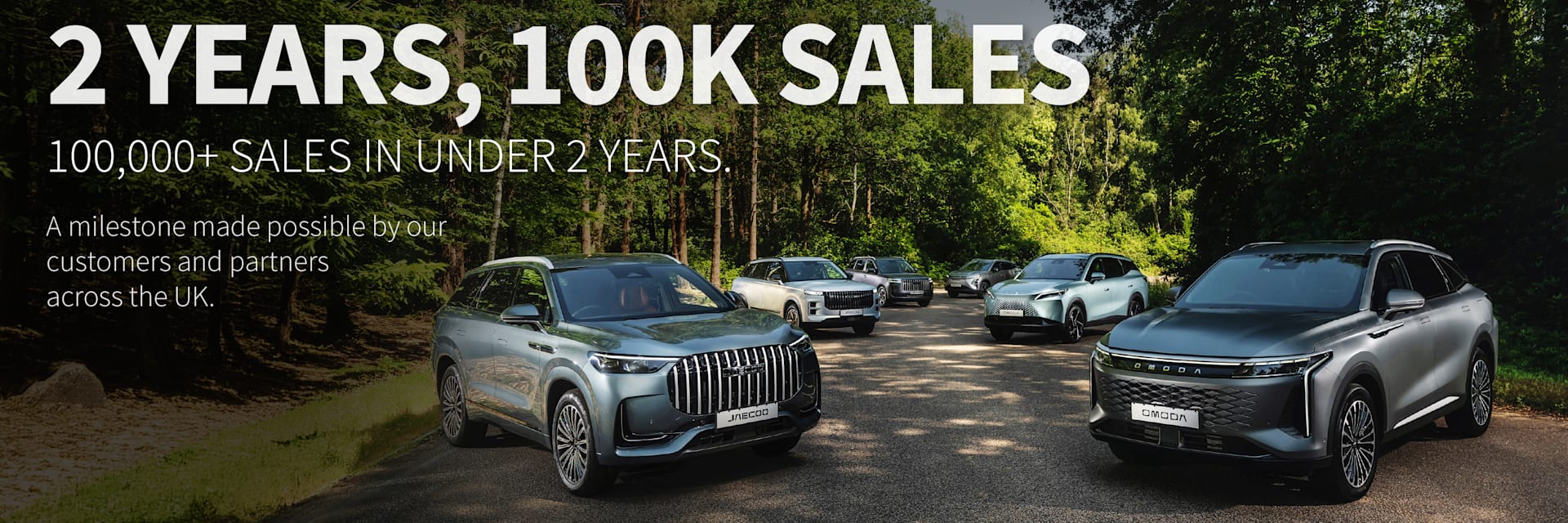 2 Yeras, 100K Sales