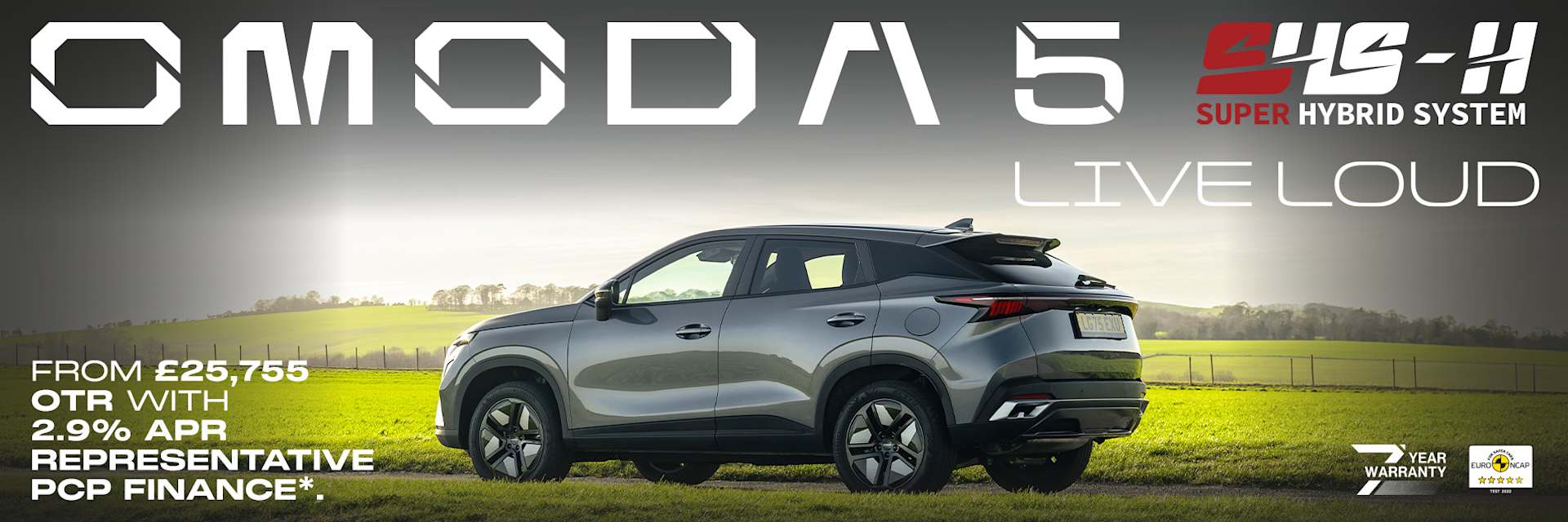 OMODA 5 SHS-H Knight from £25,755 OTR