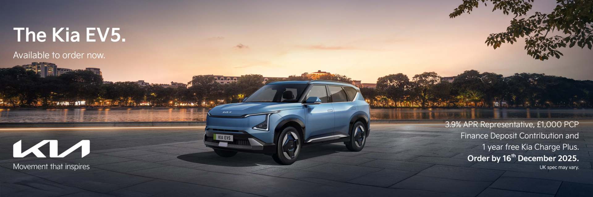 Kia EV5 Finance offer