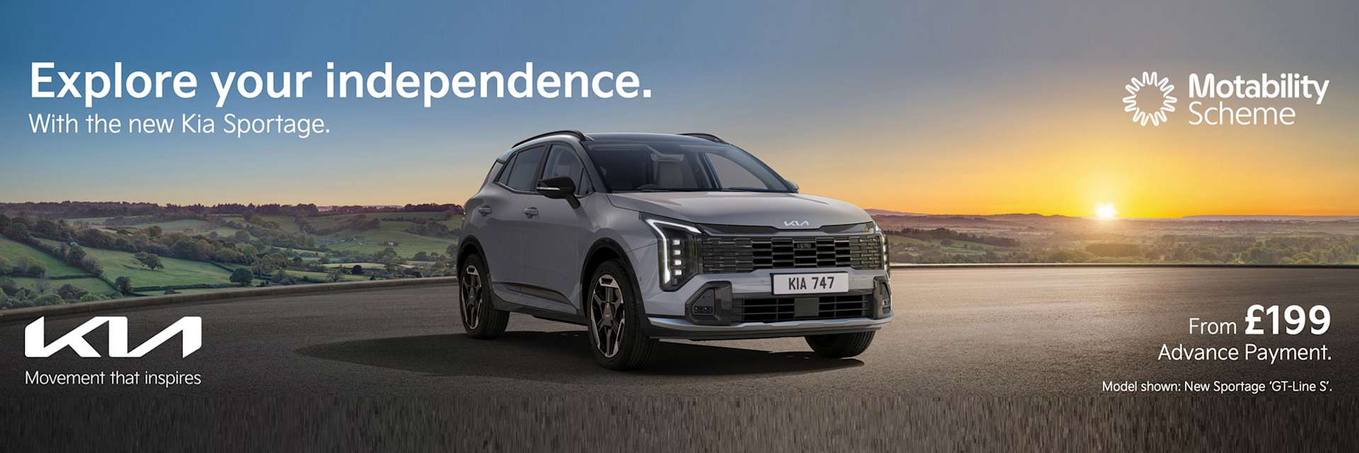 Kia Sportage on Motability