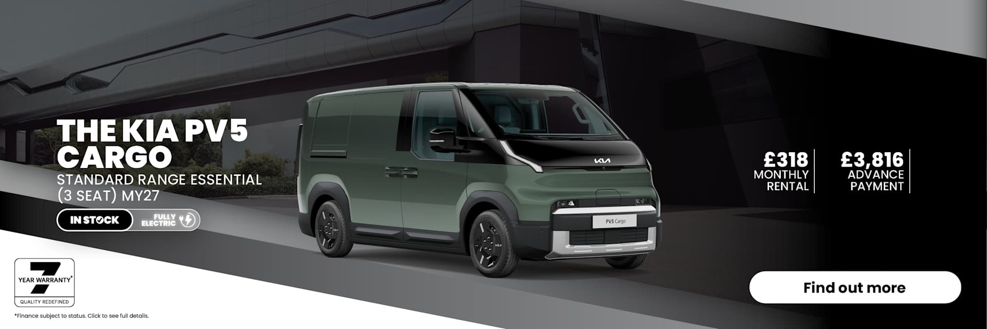 KIA PV5 Cargo SR Essential