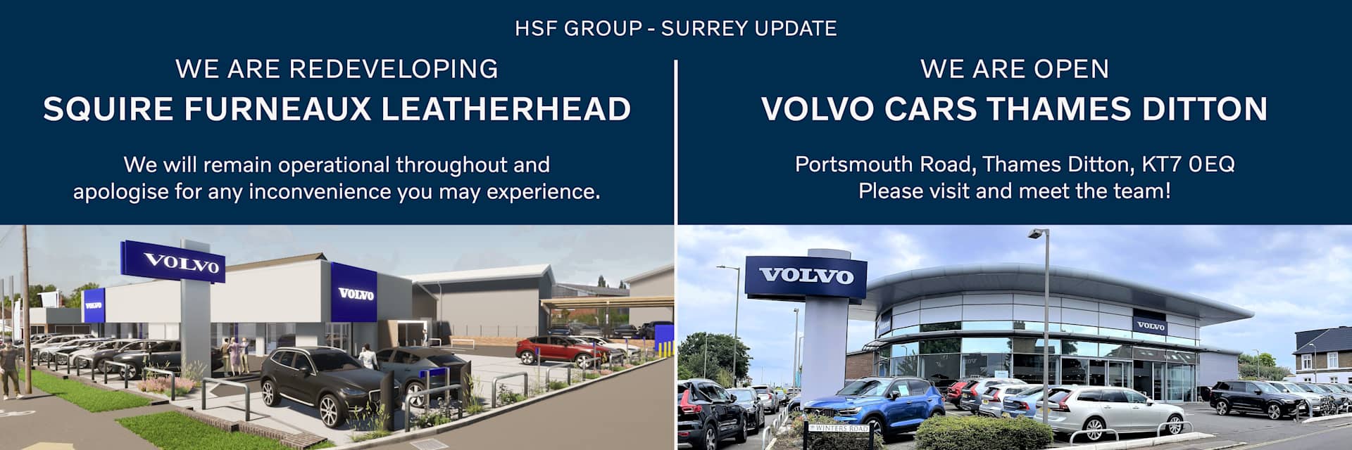 Squire Furneaux Leatherhead - Volvo Cars