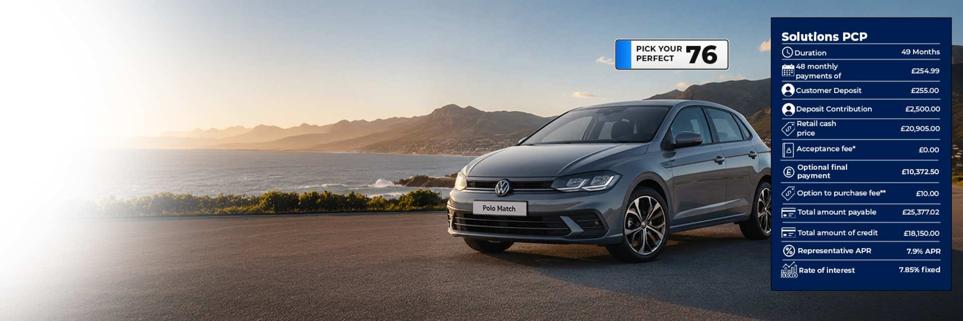 A New Volkswagen Polo