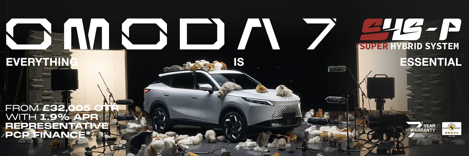 OMODA 7 SHS-P 1.9% APR Offer