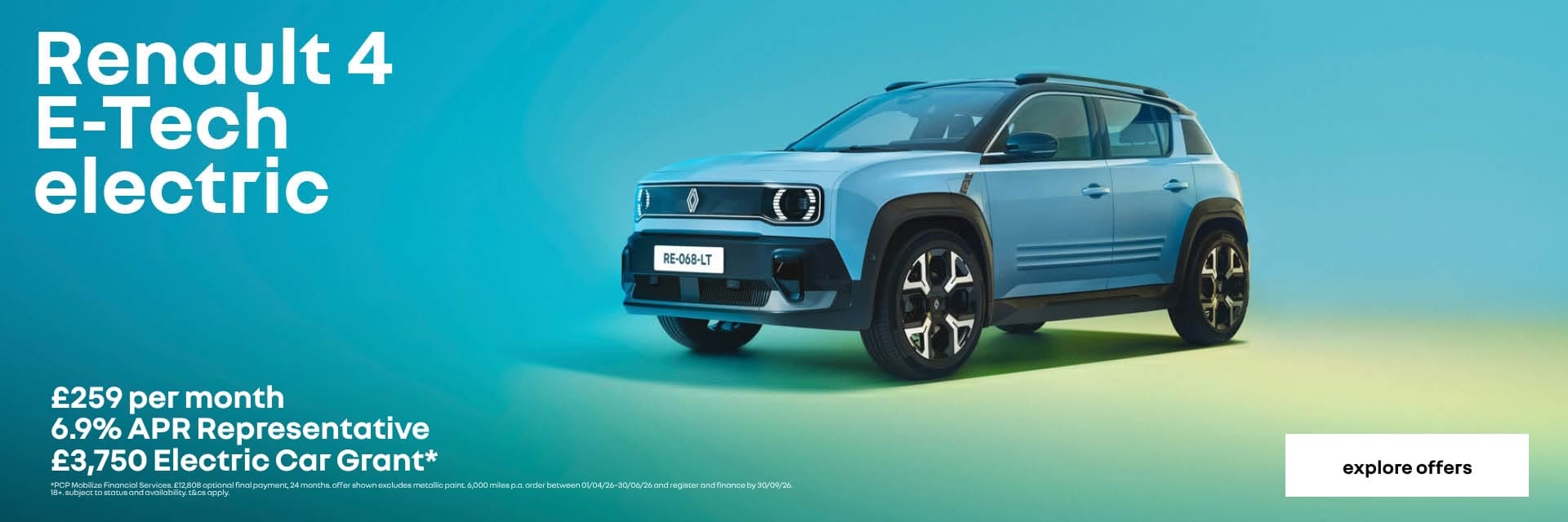 Renault 4 Finance Offer