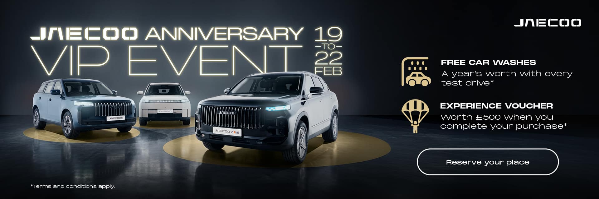 Jaecoo Anniversary Event