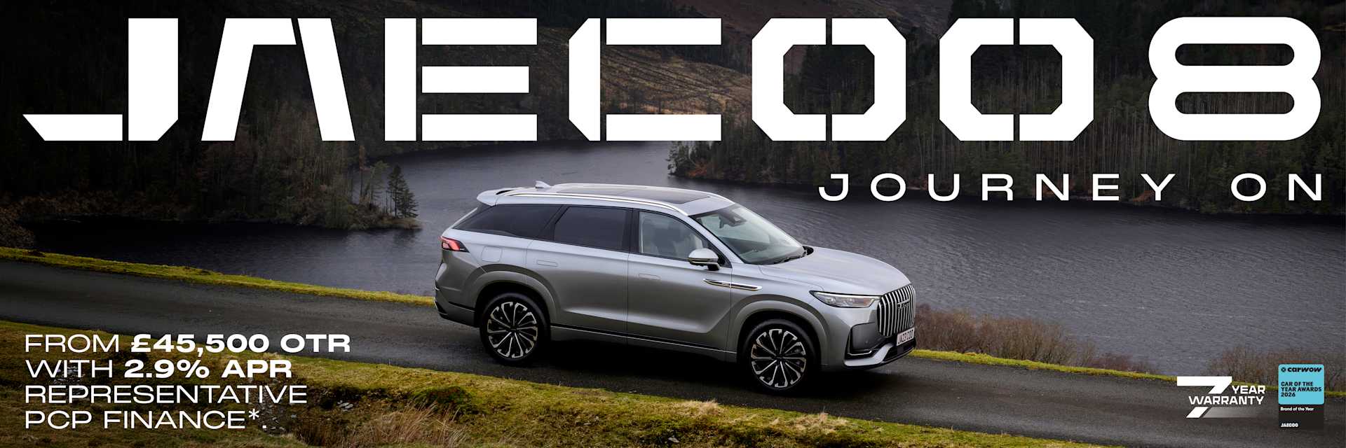 JAECOO 8 FROM £45,500