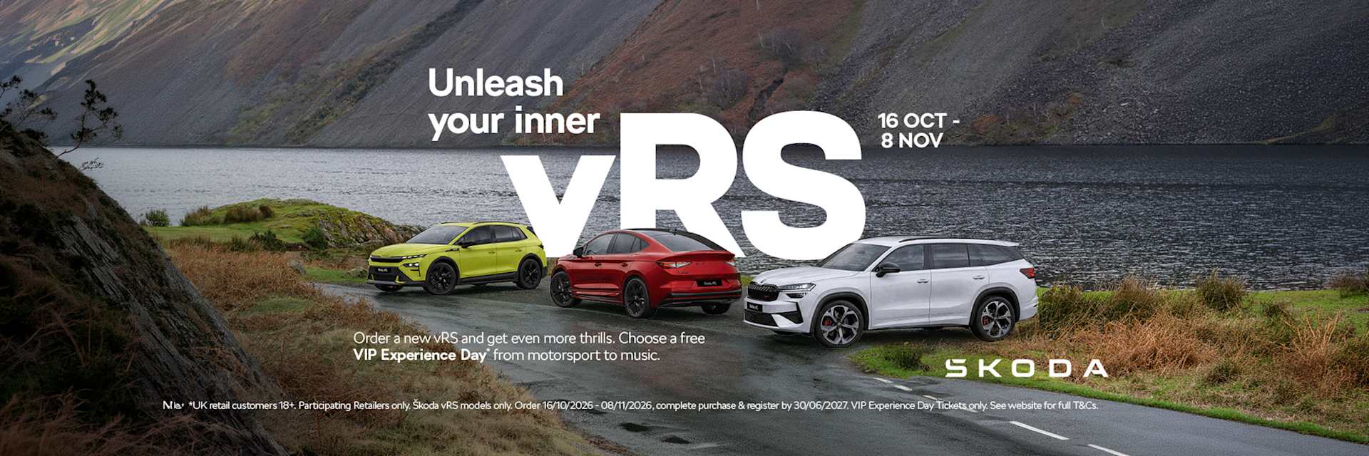 Unleash your inner vRS at the vRS event 16 October to 8 November