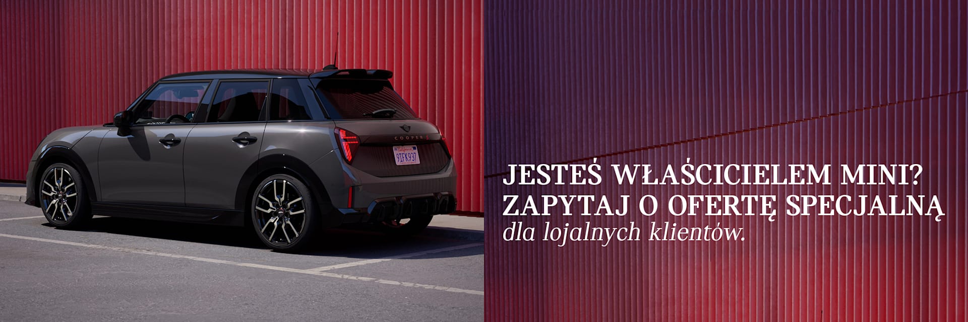 Oferta specjalna dla Właścicieli MINI