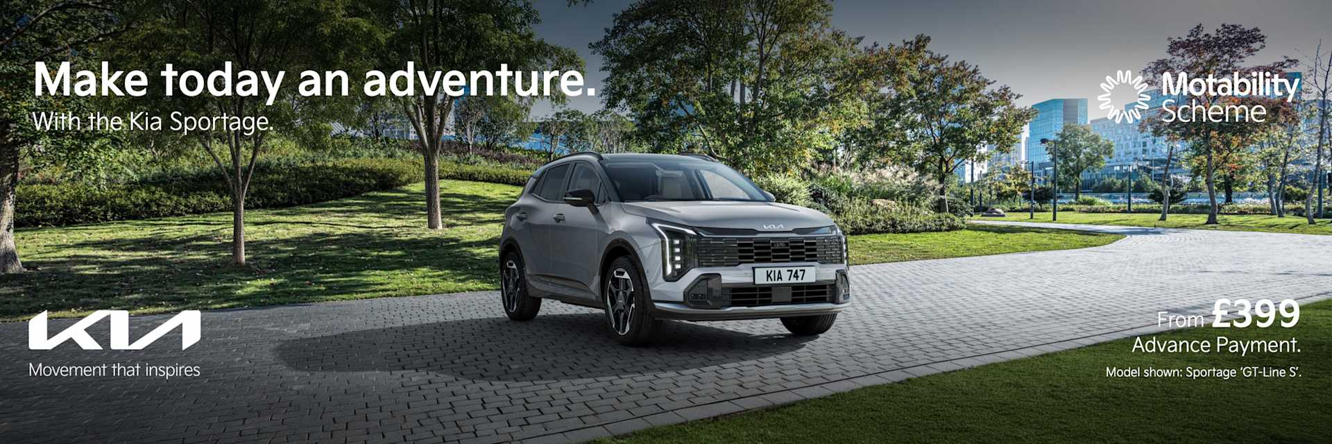 Kia Sportage on Motability