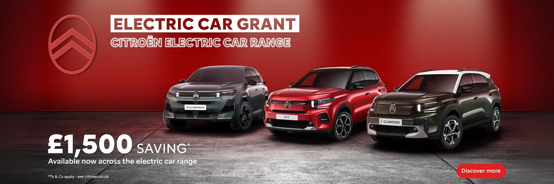 Citroen EV Grant - £1,500 Saving