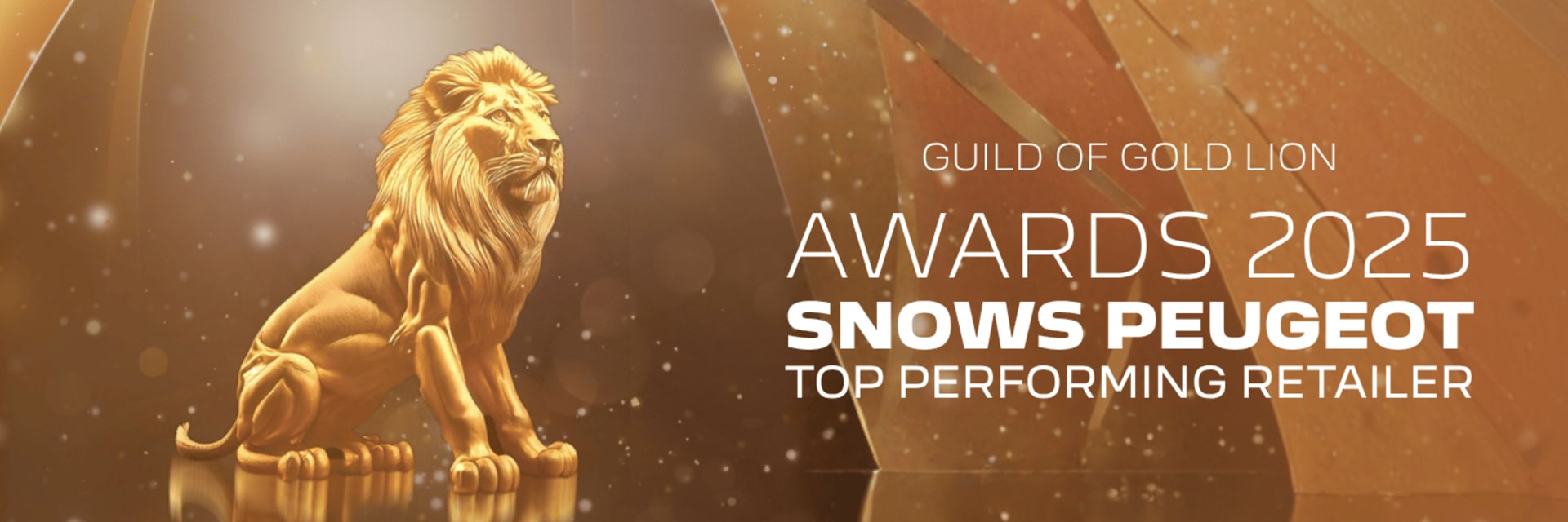 Peugeot Guild of Gold Lion Award
