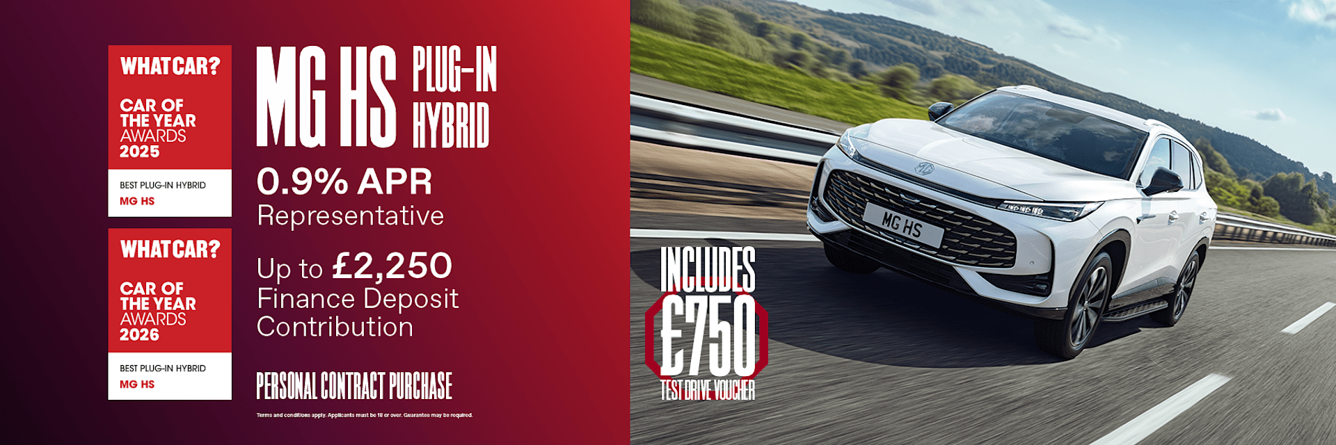 MG HS Plug-in Hybrid from £32,495
