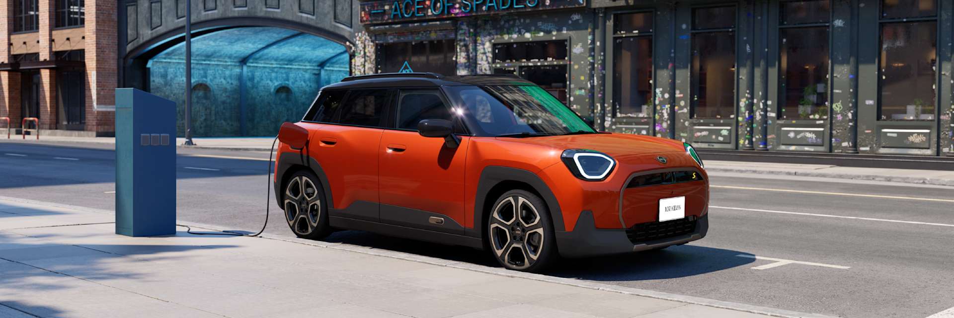 THE FIRST-EVER ALL-ELECTRIC MINI ACEMAN