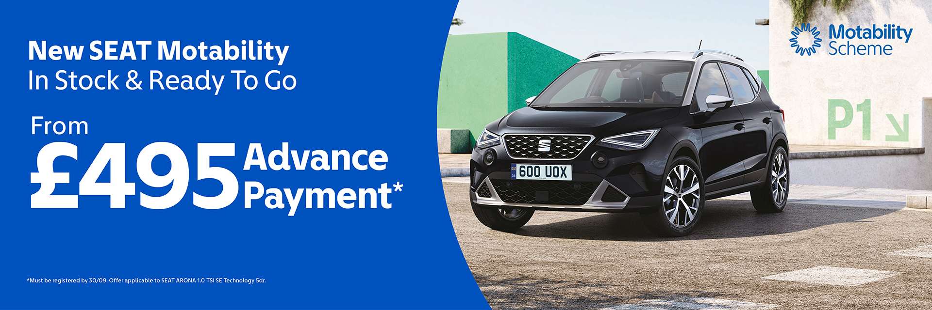 Q3 SEAT Motability