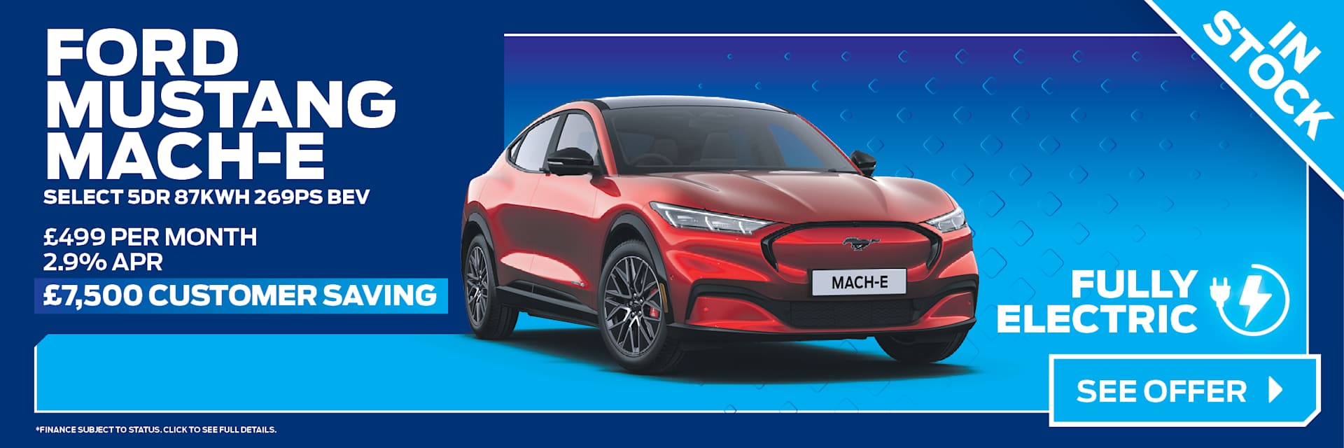 New Ford Mustang Mach-E Select 2024 