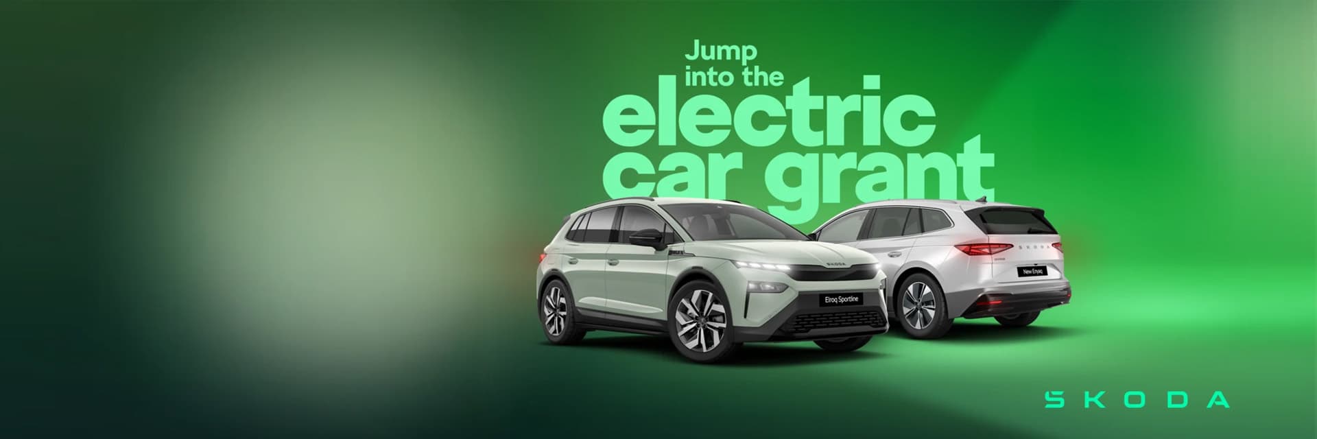 Electric Car Grant available at RRG Skoda