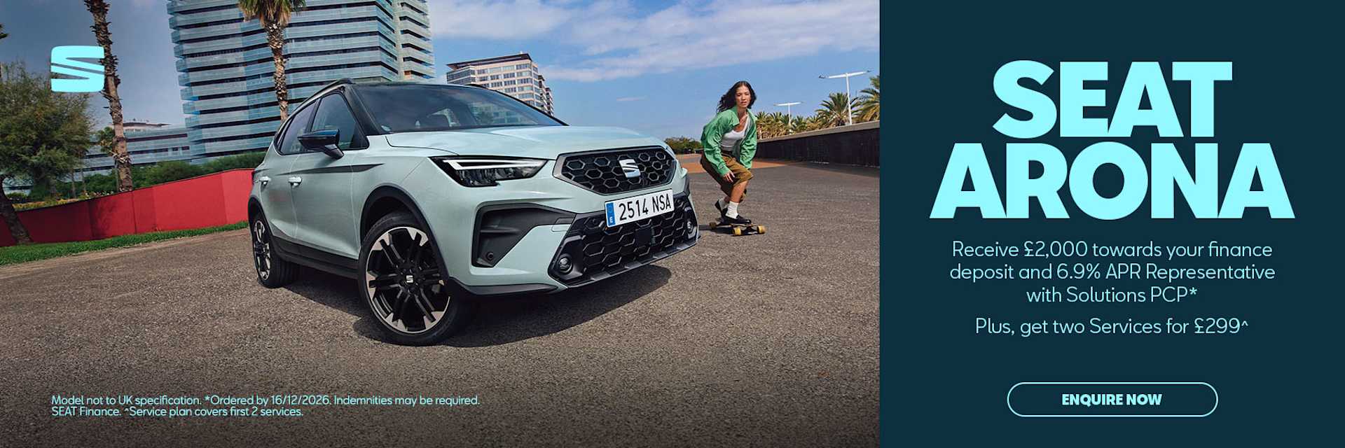 SEAT Arona Offer Q4 26