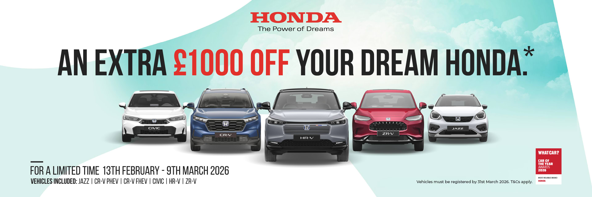 Dream Bigger Sales Event