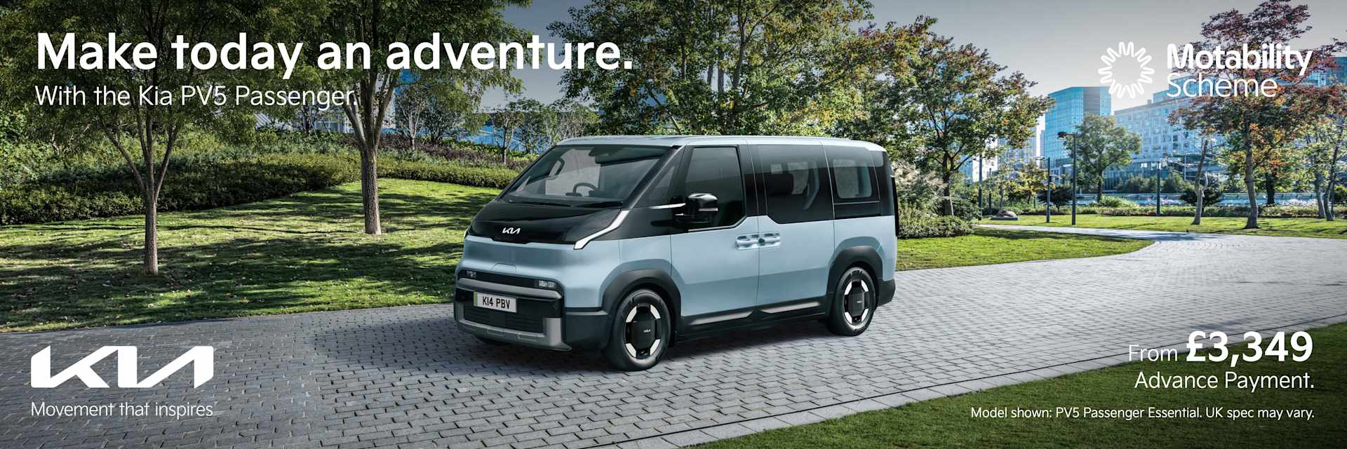 Kia PV5 Passenger Motability 