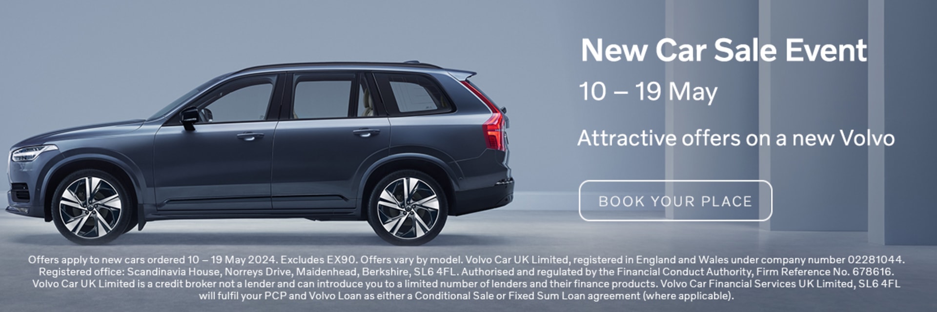 The Volvo New Car Sales Event