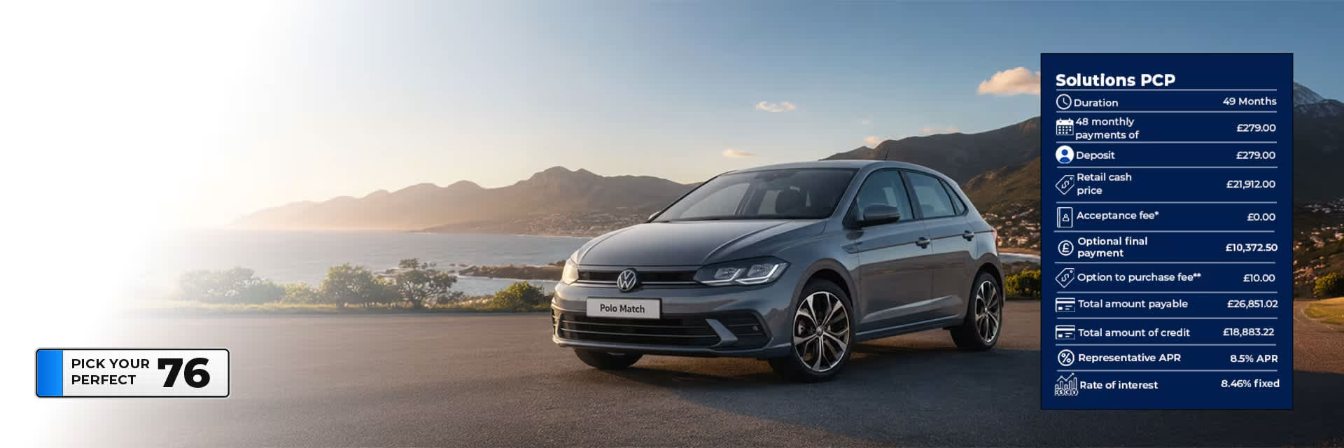 A New Volkswagen Polo