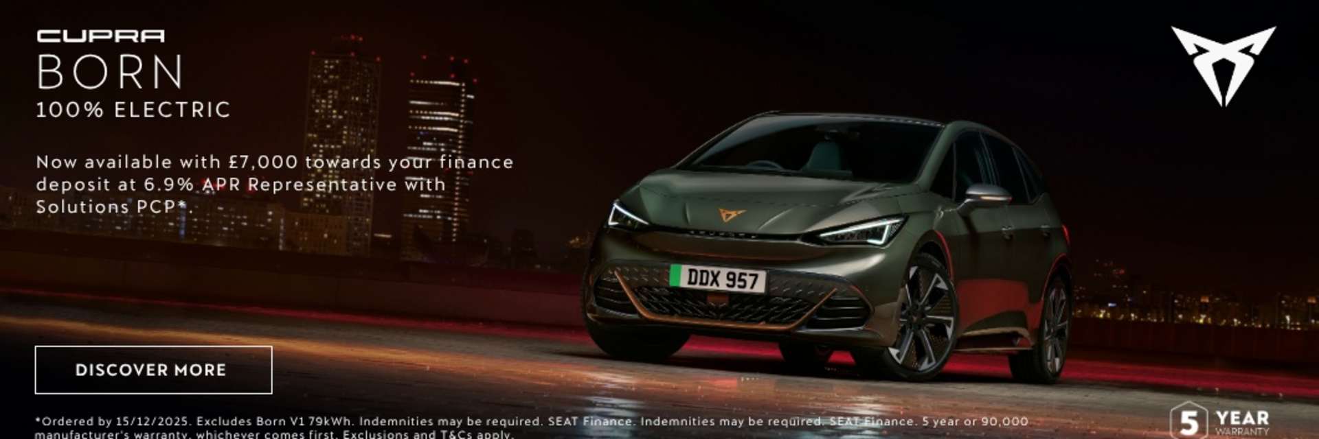CUPRA Born offer