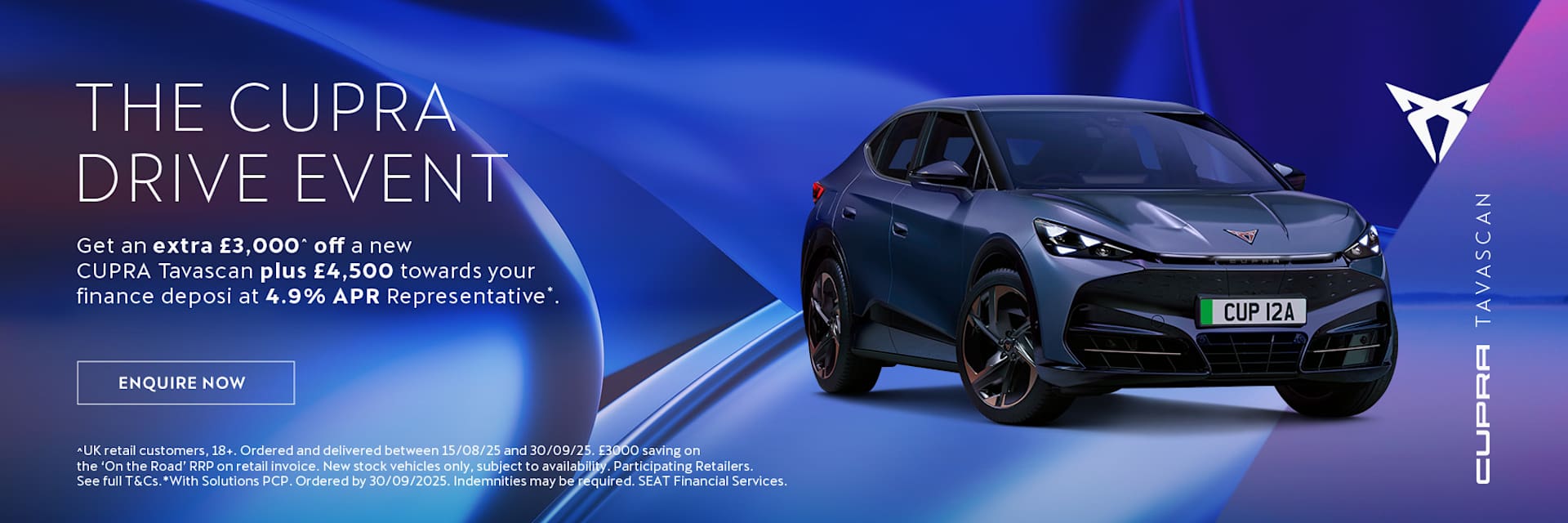 CUPRA TAVASCAN OFFER