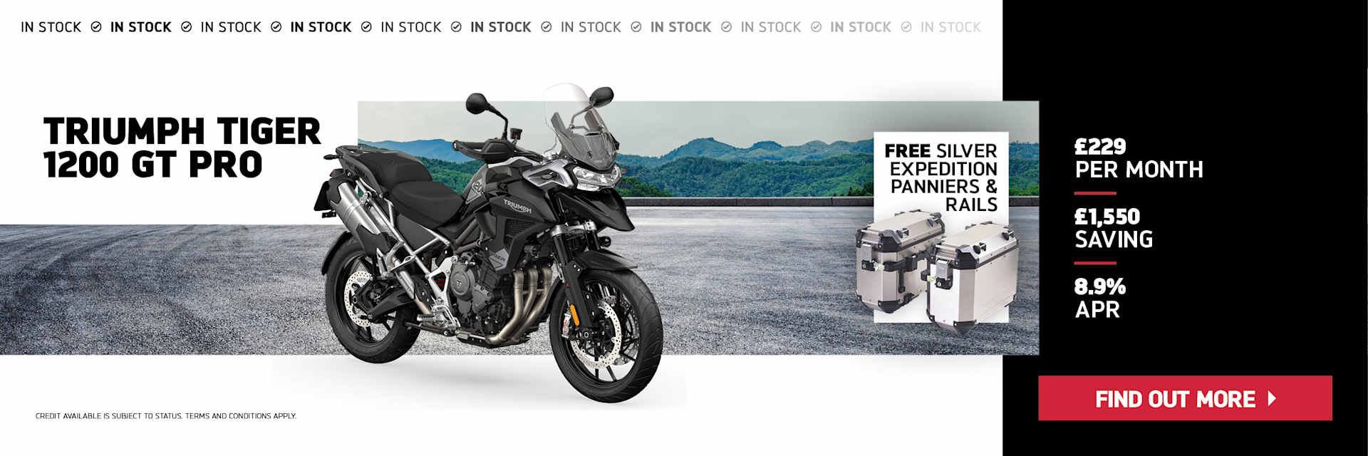 Tiger 1200 GT Pro Offer