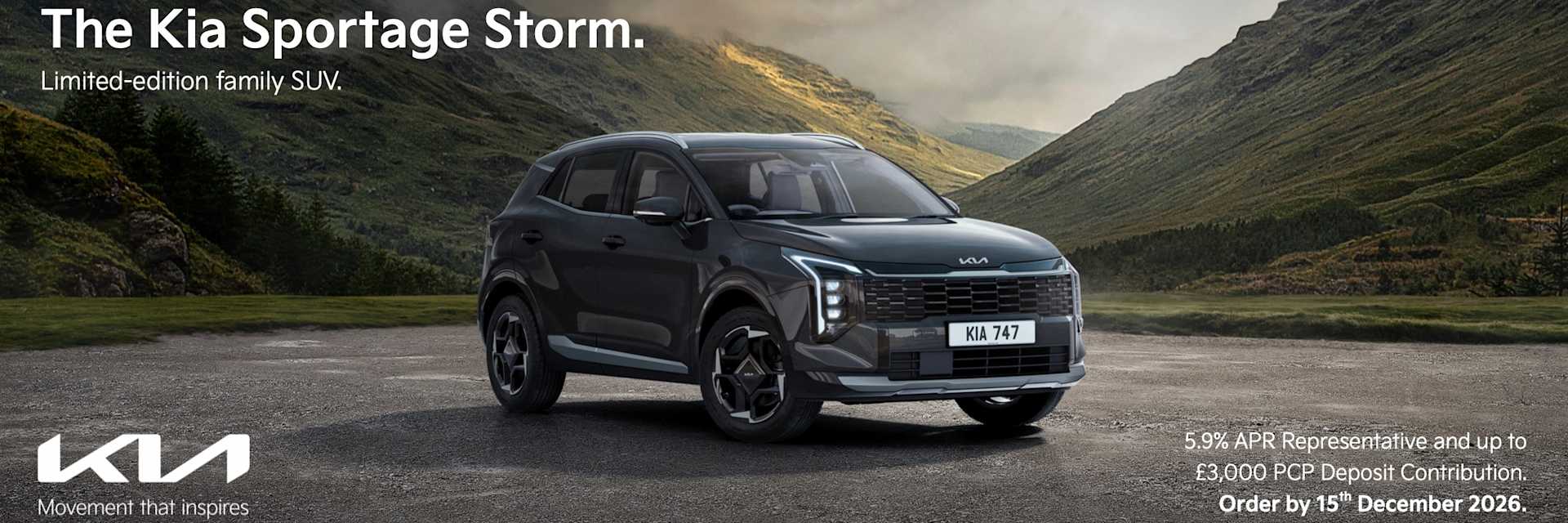 Kia Sportage New Car Offer