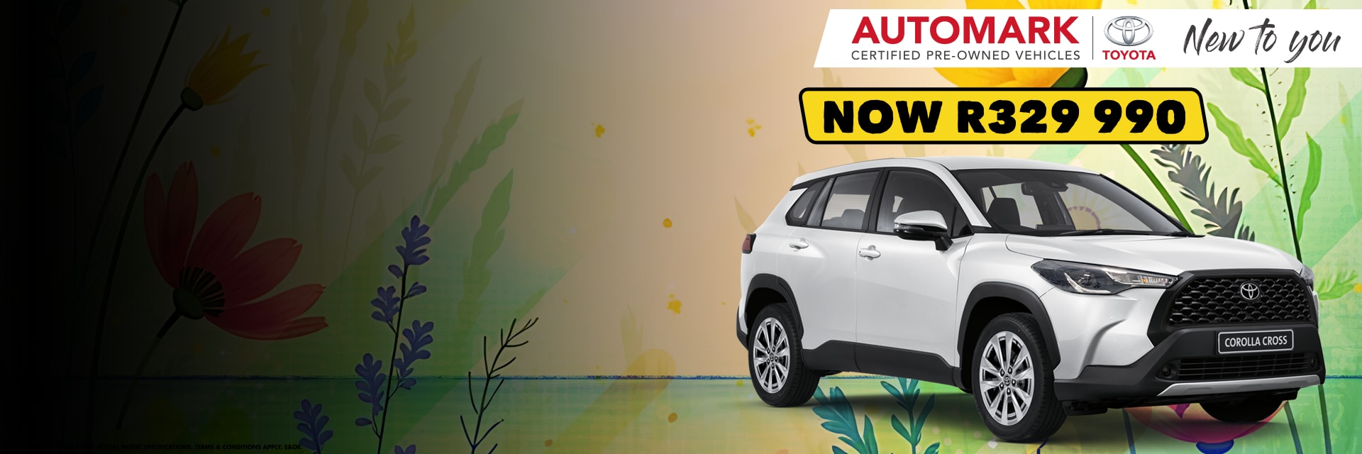 Spring into a 2024 Corolla Cross for Only R329,990!