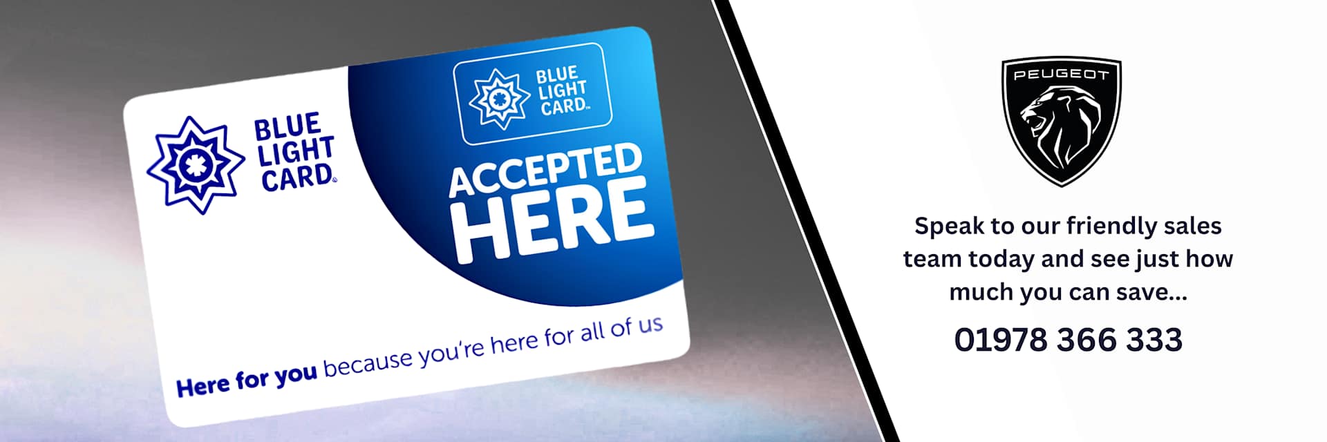 Are you a Blue Light Card Holder?