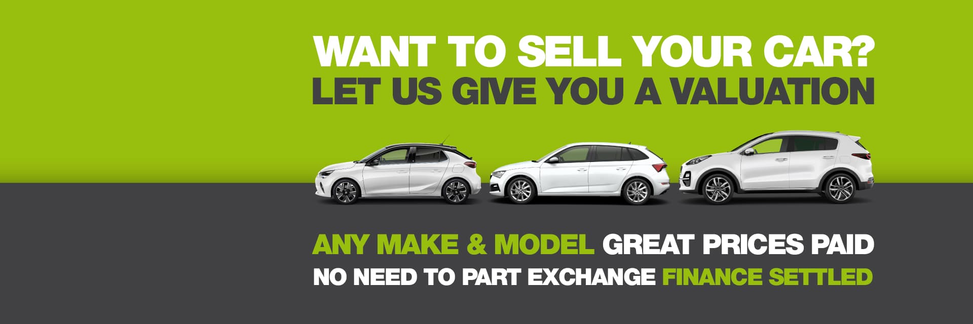 THINKING OF SELLING YOUR CAR? WE CAN HELP.