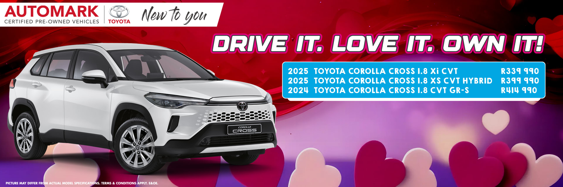 The Toyota Corolla Cross Collection