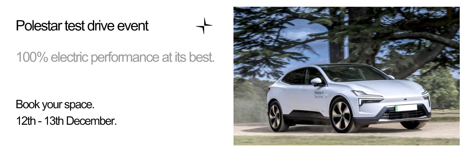 Polestar test drive event