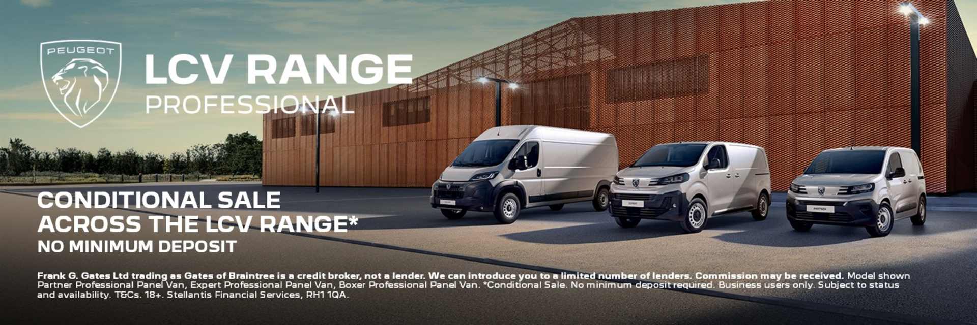 Peugeot Van Range Offers