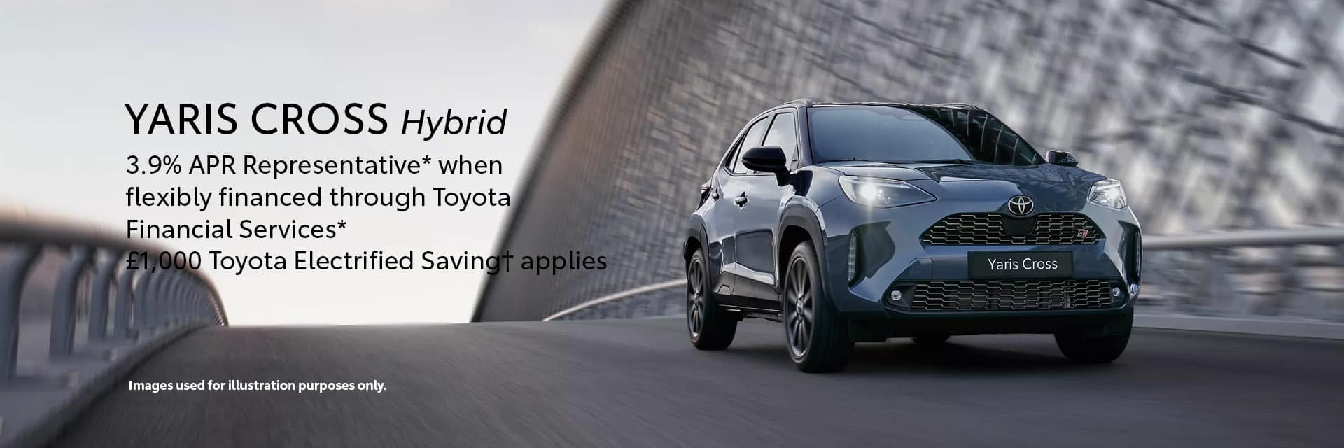 Toyota Yaris Cross with £1,000 Toyota Electrified Saving