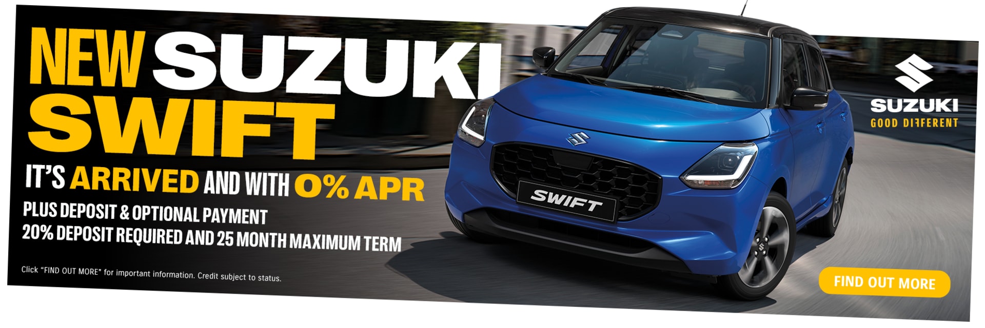 Q2 2024 Suzuki Swift Offer