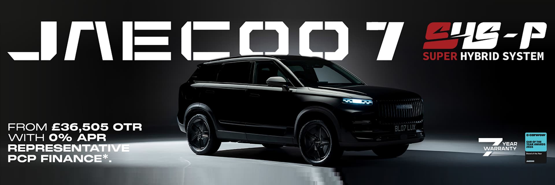 JAECOO 7 BLACK LUXURY EDITION