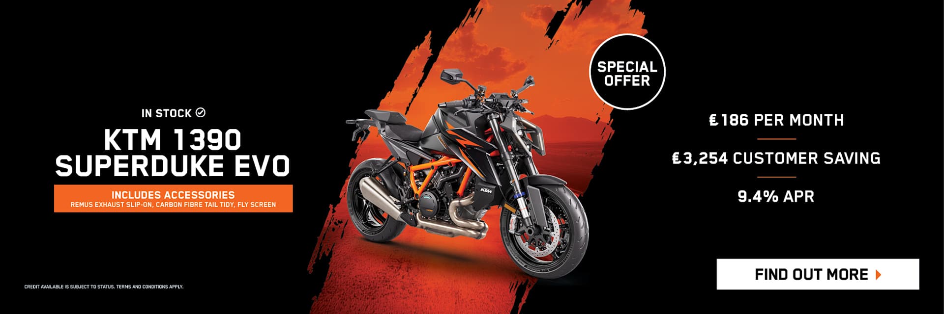 KTM 1390 SUPERDUKE EVO 