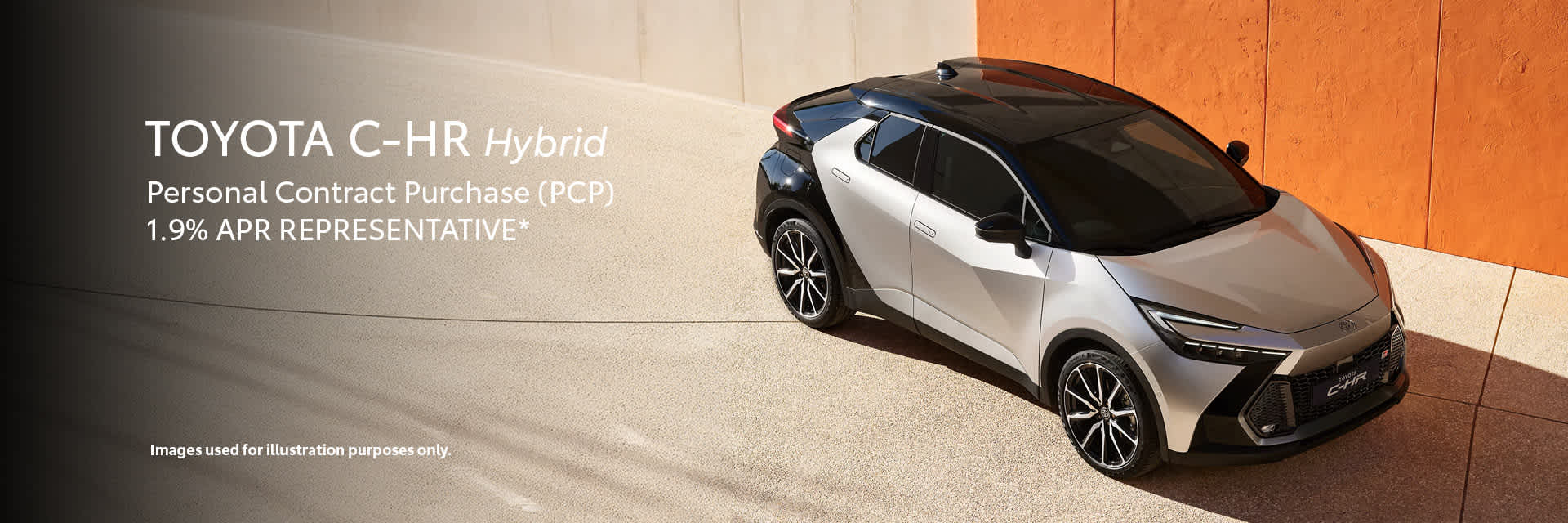 Toyota C-HR Hybrid: 1.9% APR Representative*