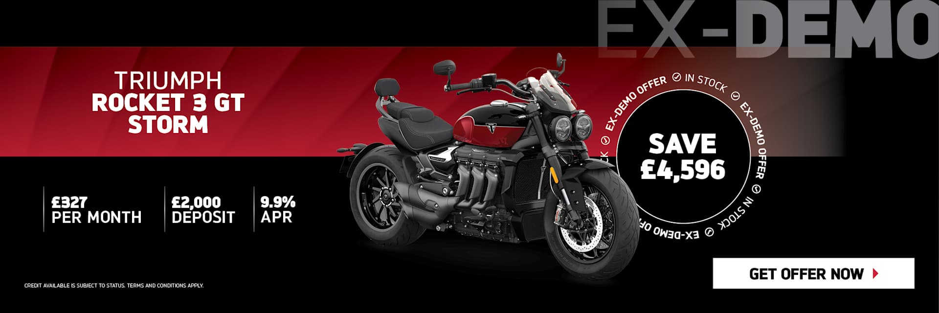 Triumph Rocket Ex Demo
