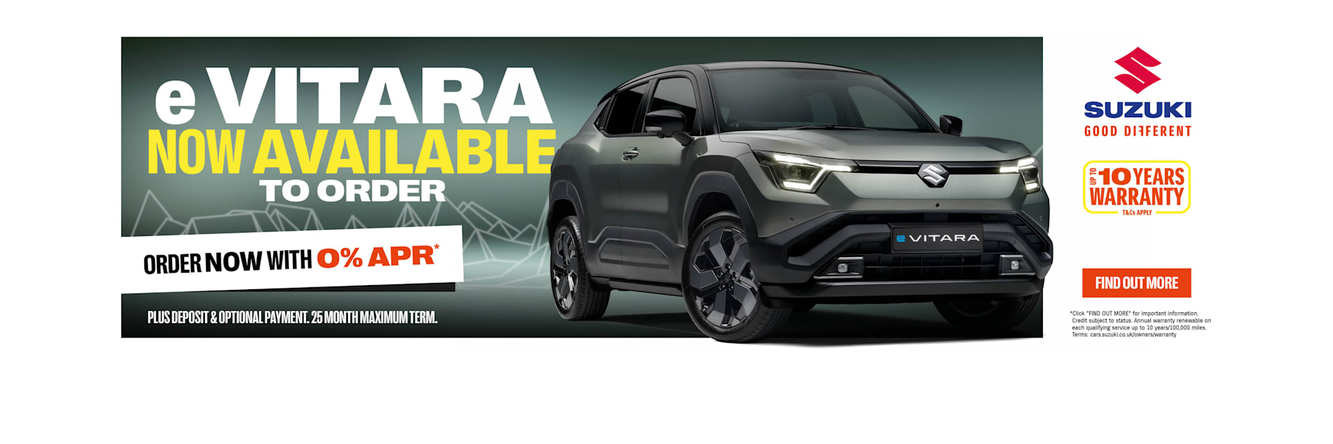 Suzuki e Vitara New Car Offer