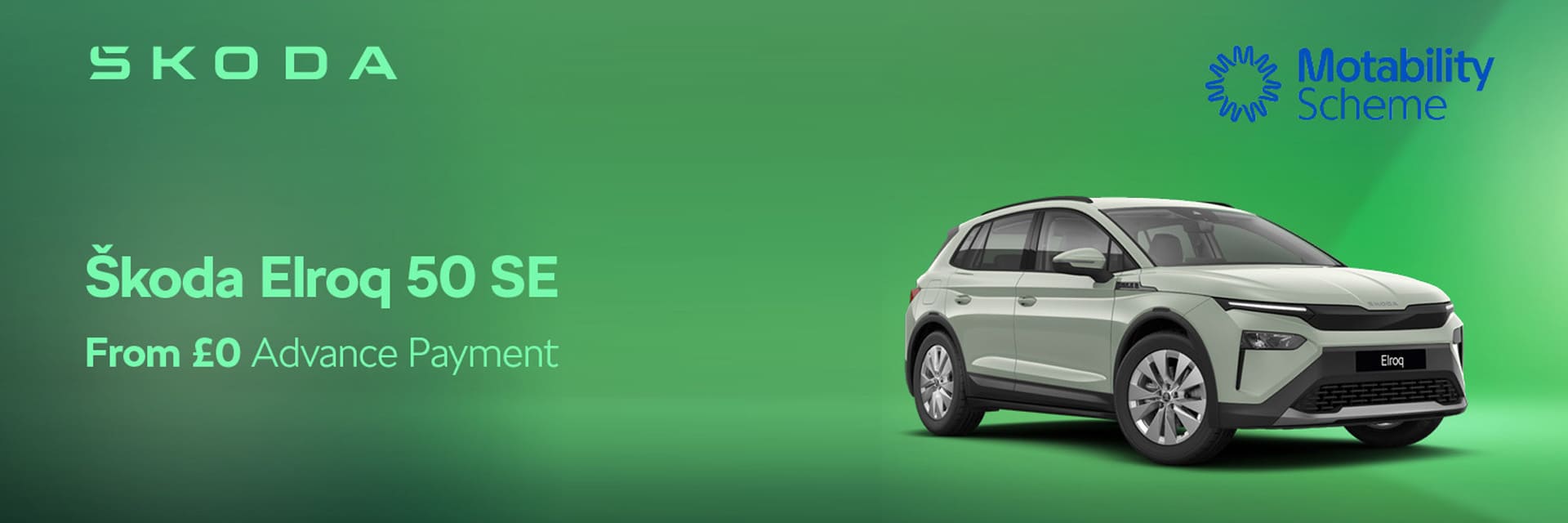 Skoda Elroq Motability Offers