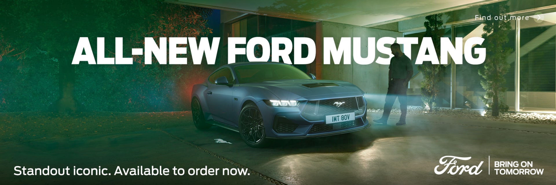 All-New Ford Mustang available to order from Pye Motors