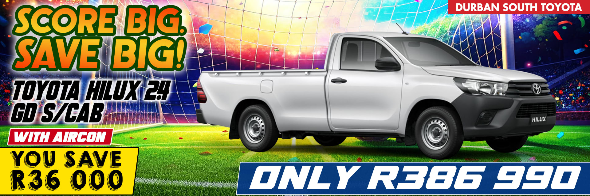 Toyota Hilux 2.4 GD S-Cab with Aircon