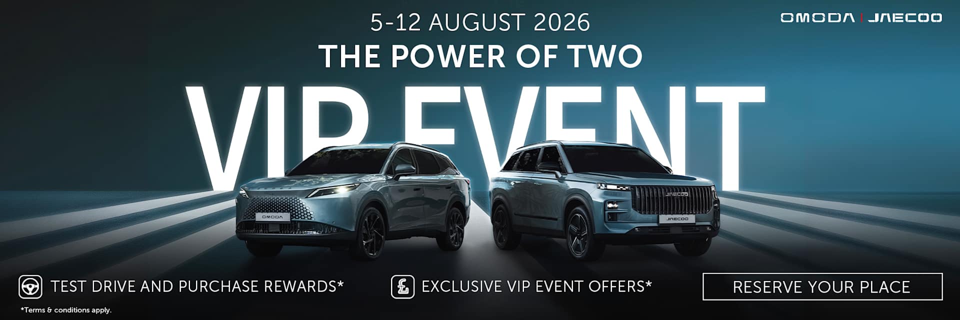 OMODA & JAECOO August Event