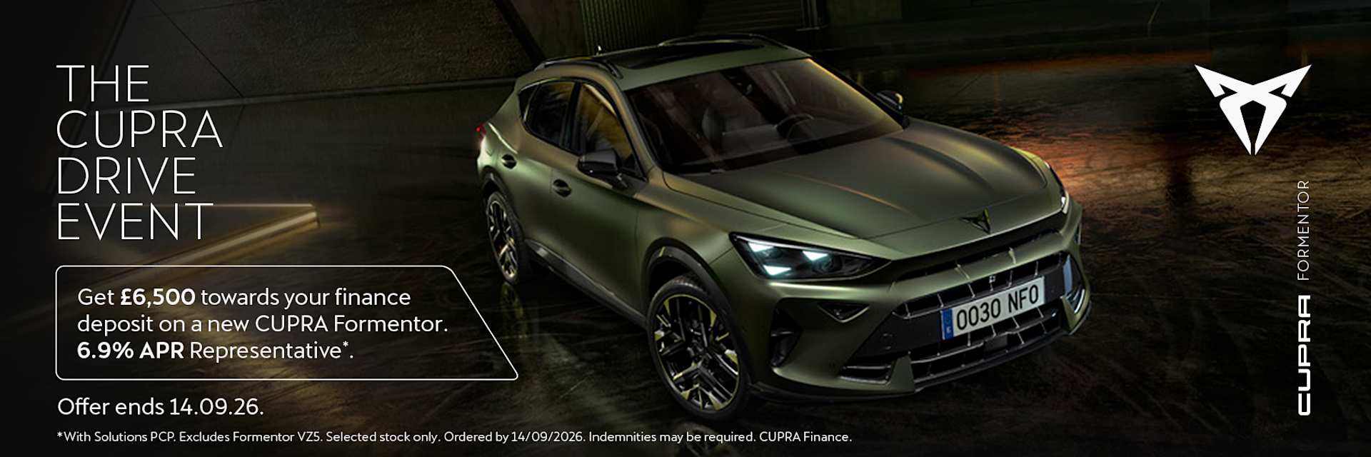 CUPRA Formentor Drive Event Q3 26